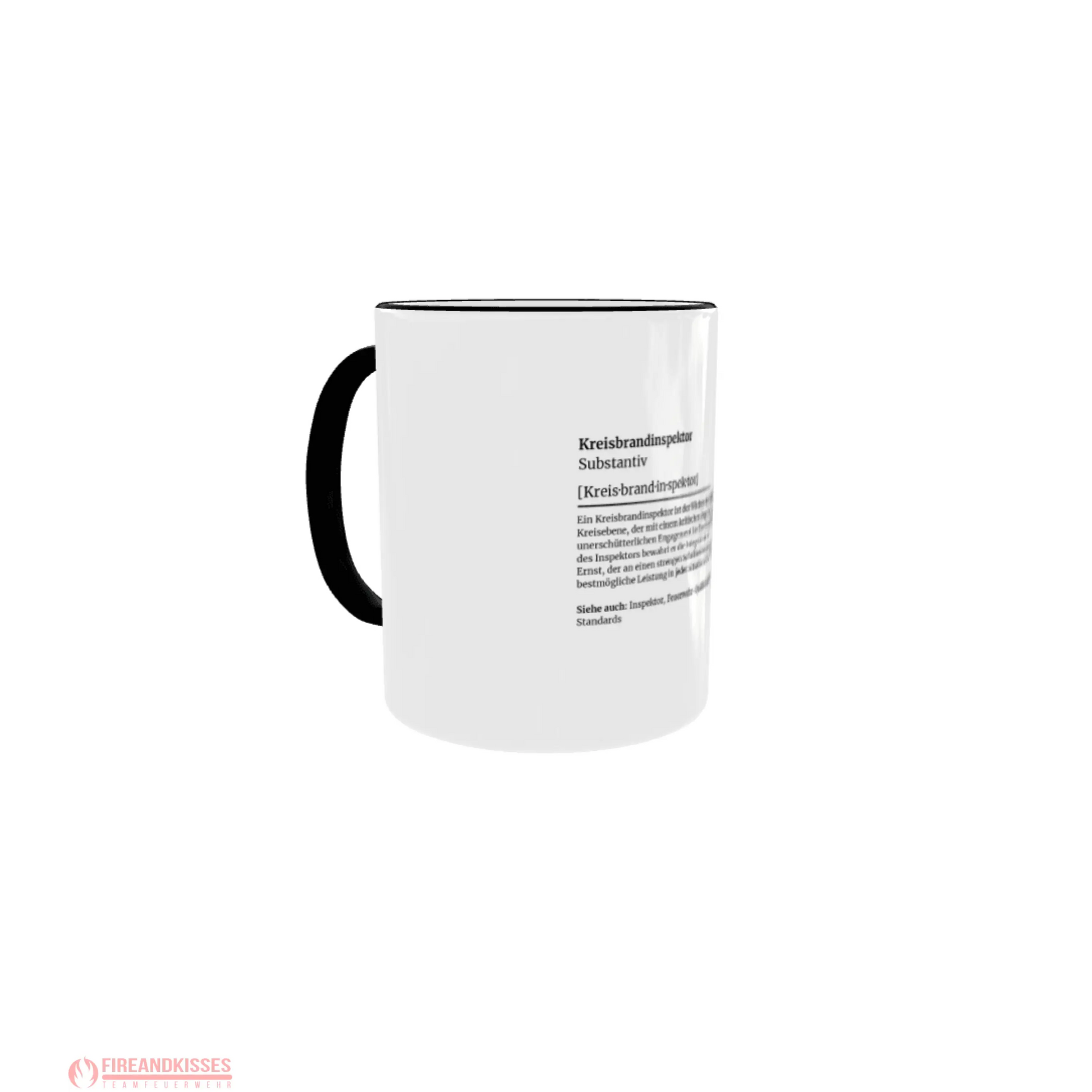 Fireandkisses feuerwehr-tasse „definition kreisbrandinspektor“ - tasse feuerwehr-tasse „definition