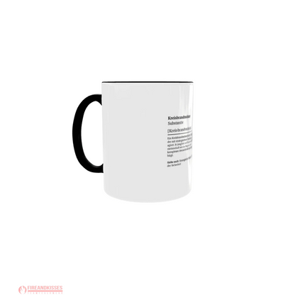 Fireandkisses feuerwehr-tasse „definition kreisbrandmeister“ - tasse feuerwehr-tasse „definition