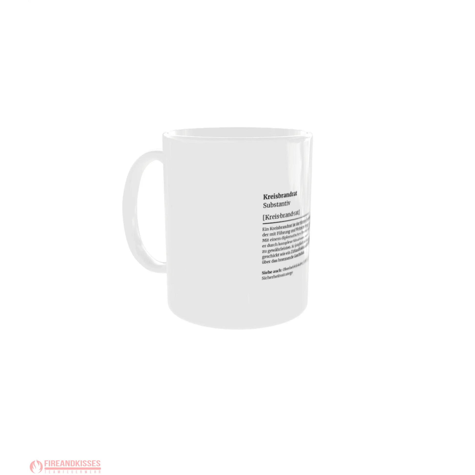 Fireandkisses feuerwehr-tasse „definition kreisbrandrat“ - tasse feuerwehr-tasse „definition