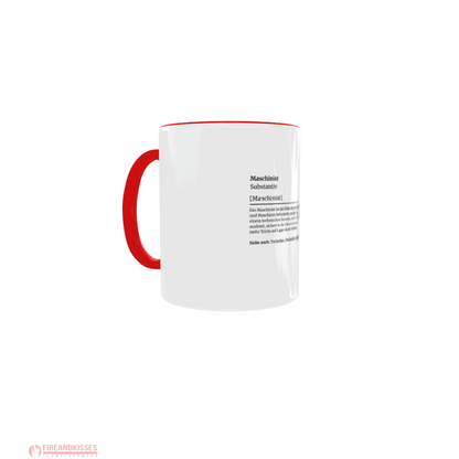 Fireandkisses feuerwehr-tasse „definition maschinist“ - tasse feuerwehr-tasse „definition maschinist“