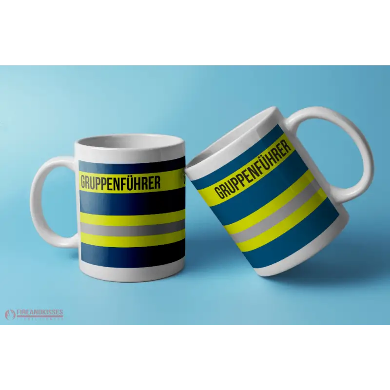 Feuerwehr-Tasse ’Gruppenführer’ - Weiß - Tasse