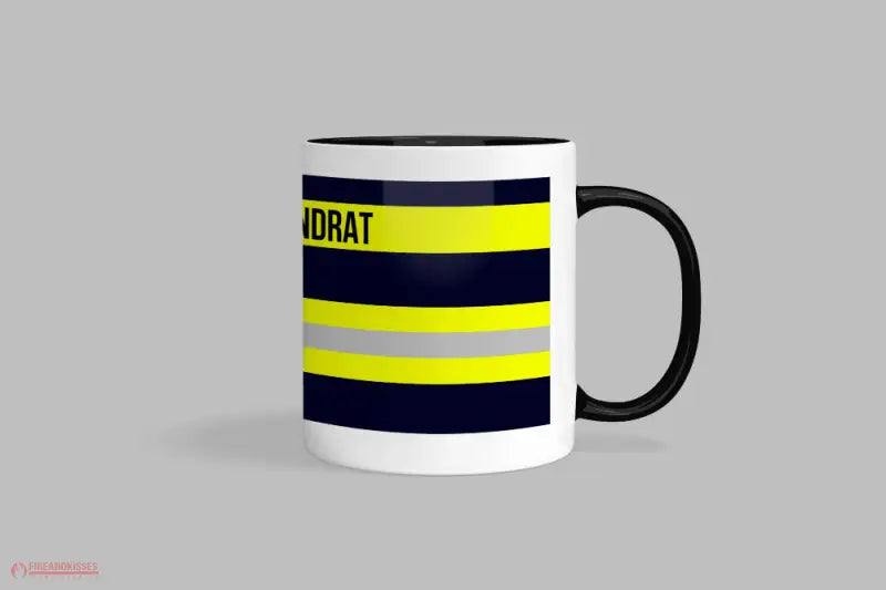 Feuerwehr-Tasse ’Kreisbrandrat’ - Schwarz - Tasse