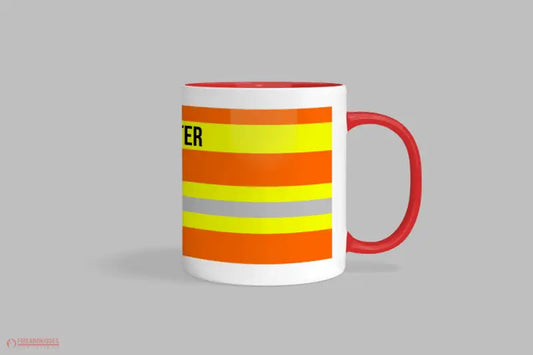 Feuerwehr-Tasse ’Sanitäter’ - Rot - Tasse