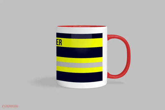 Feuerwehr-Tasse ’Sanitäter’ - Rot - Tasse