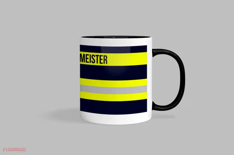 Feuerwehr-Tasse ’Stadtbrandmeister’ - Schwarz - Tasse