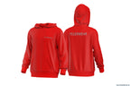 Fireandkisses - feuerwehr-hoodie rot – komfort & funktion für einsatz und freizeit - hoodie - feuerwehr-hoodie rot