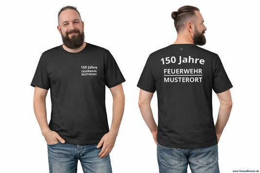 Fireandkisses feuerwehr-jubiläums-t-shirt – xxx jahre deine feuerwehr! - feuerwehr-jubiläums-t-shirt xxx jahre