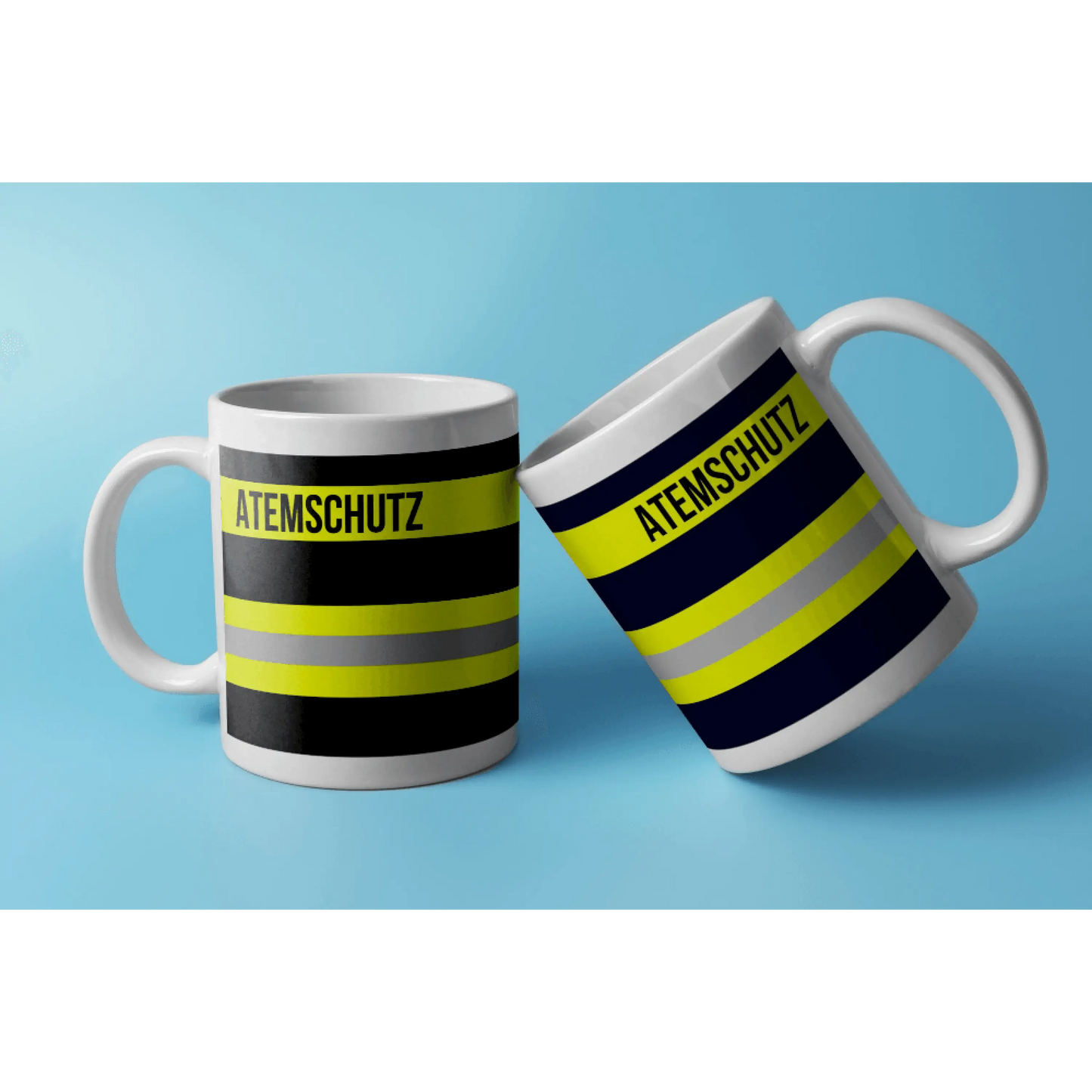 Fireandkisses feuerwehr-tasse „atemschutz“ - weiß - tasse feuerwehr-tasse „atemschutz“