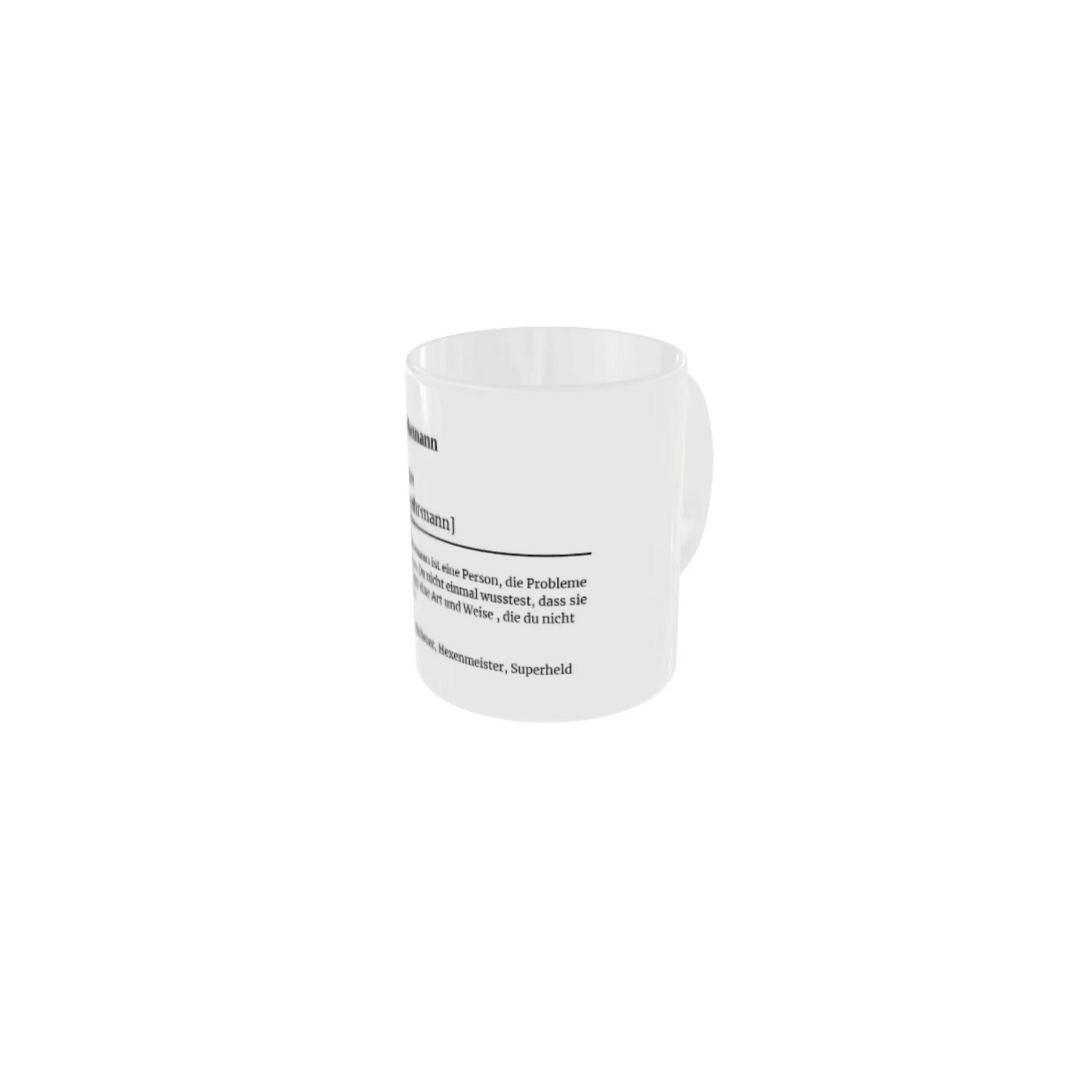 Fireandkisses feuerwehr-tasse „definition feuerwehrmann“ - tasse feuerwehr-tasse „definition