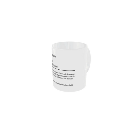 Fireandkisses feuerwehr-tasse „definition feuerwehrmann“ - tasse feuerwehr-tasse „definition