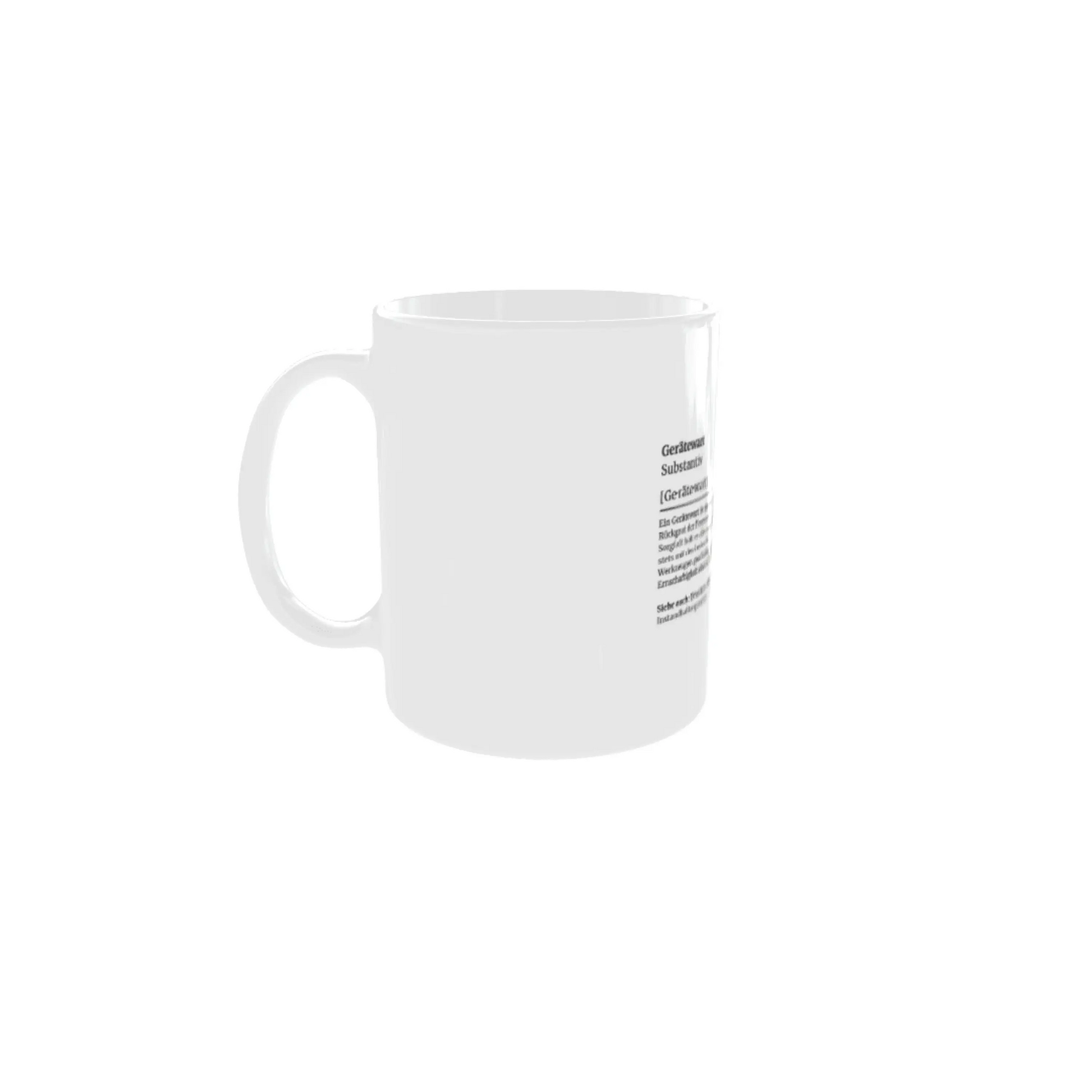 Fireandkisses feuerwehr-tasse „definition gerätewart“ - tasse feuerwehr-tasse „definition gerätewart“