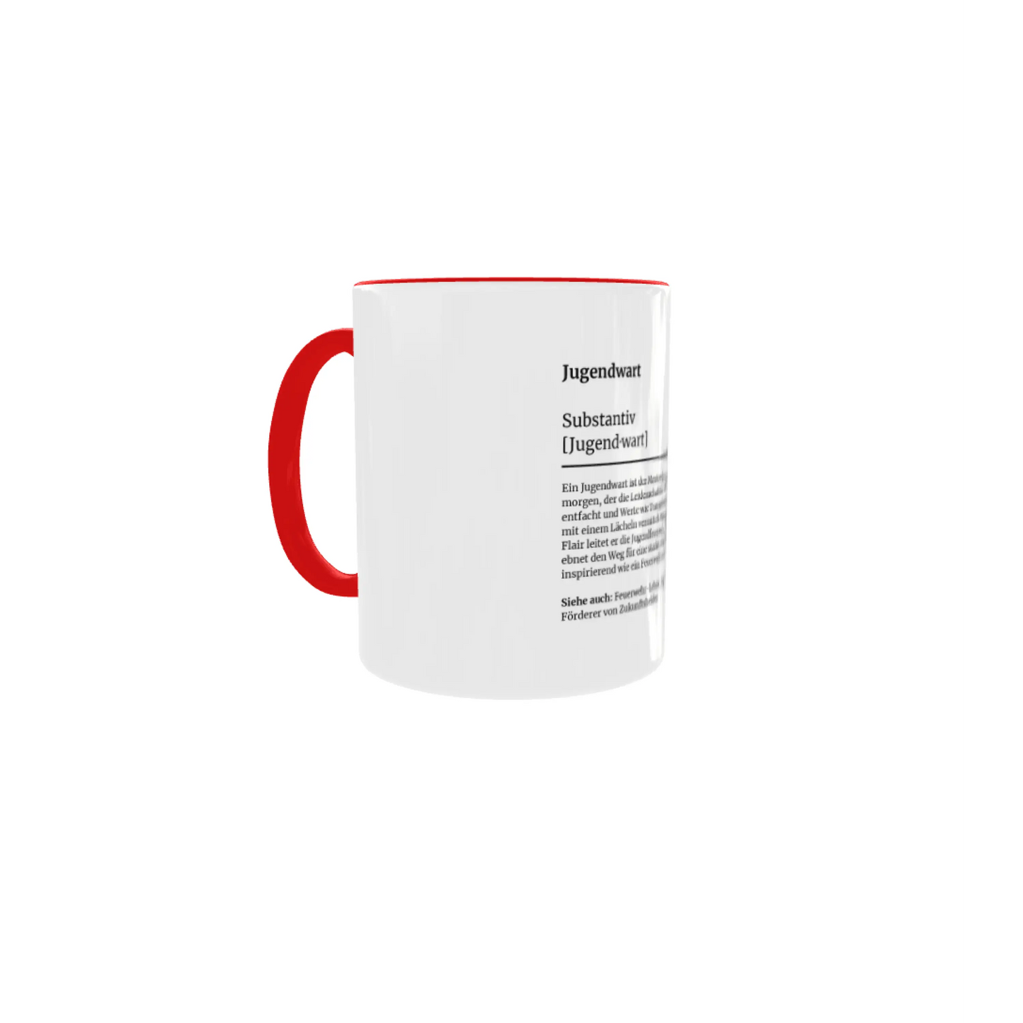 Fireandkisses feuerwehr-tasse „definition jugendwart“ - tasse feuerwehr-tasse „definition jugendwart“