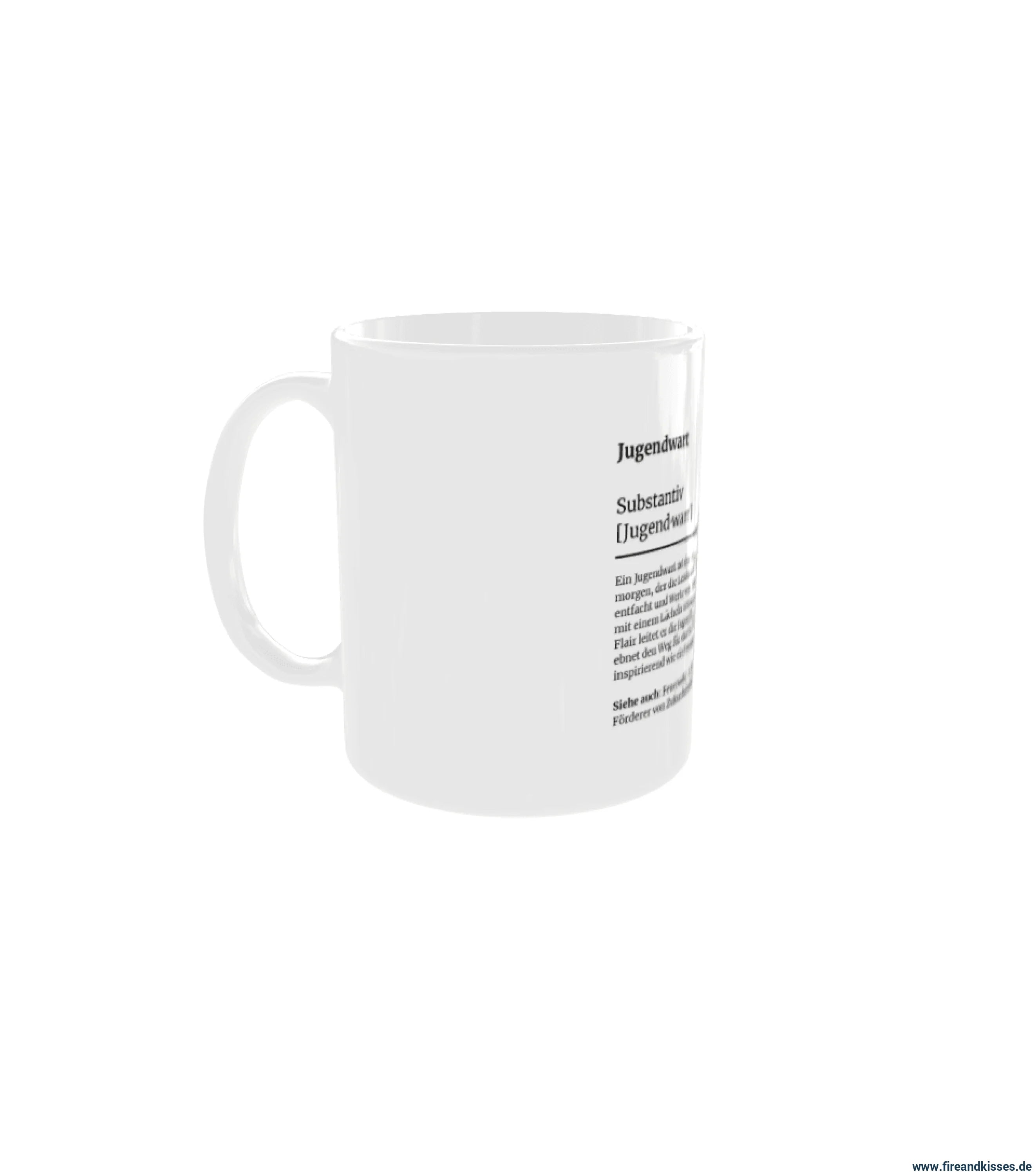 Fireandkisses feuerwehr-tasse „definition jugendwart“ - tasse feuerwehr-tasse „definition jugendwart“