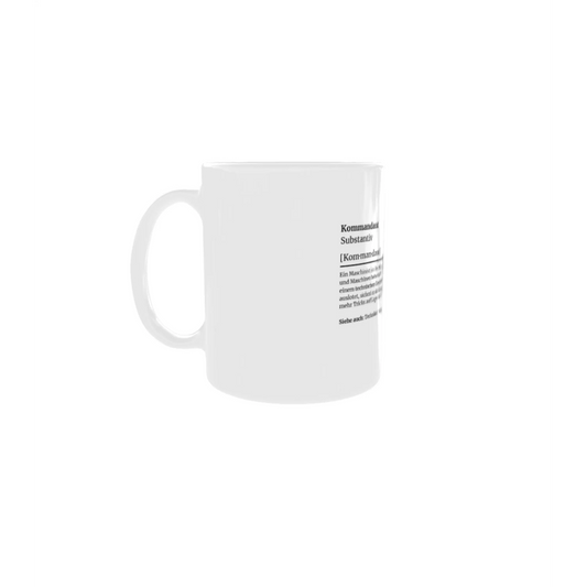 Fireandkisses feuerwehr-tasse „definition kommandant“ - tasse feuerwehr-tasse „definition kommandant“