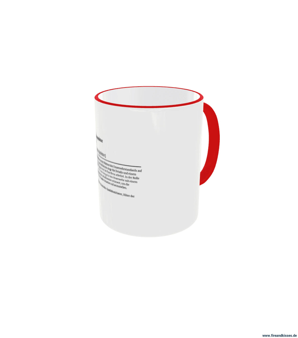 Fireandkisses feuerwehr-tasse „definition kreisbrandinspektor“ - tasse feuerwehr-tasse „definition