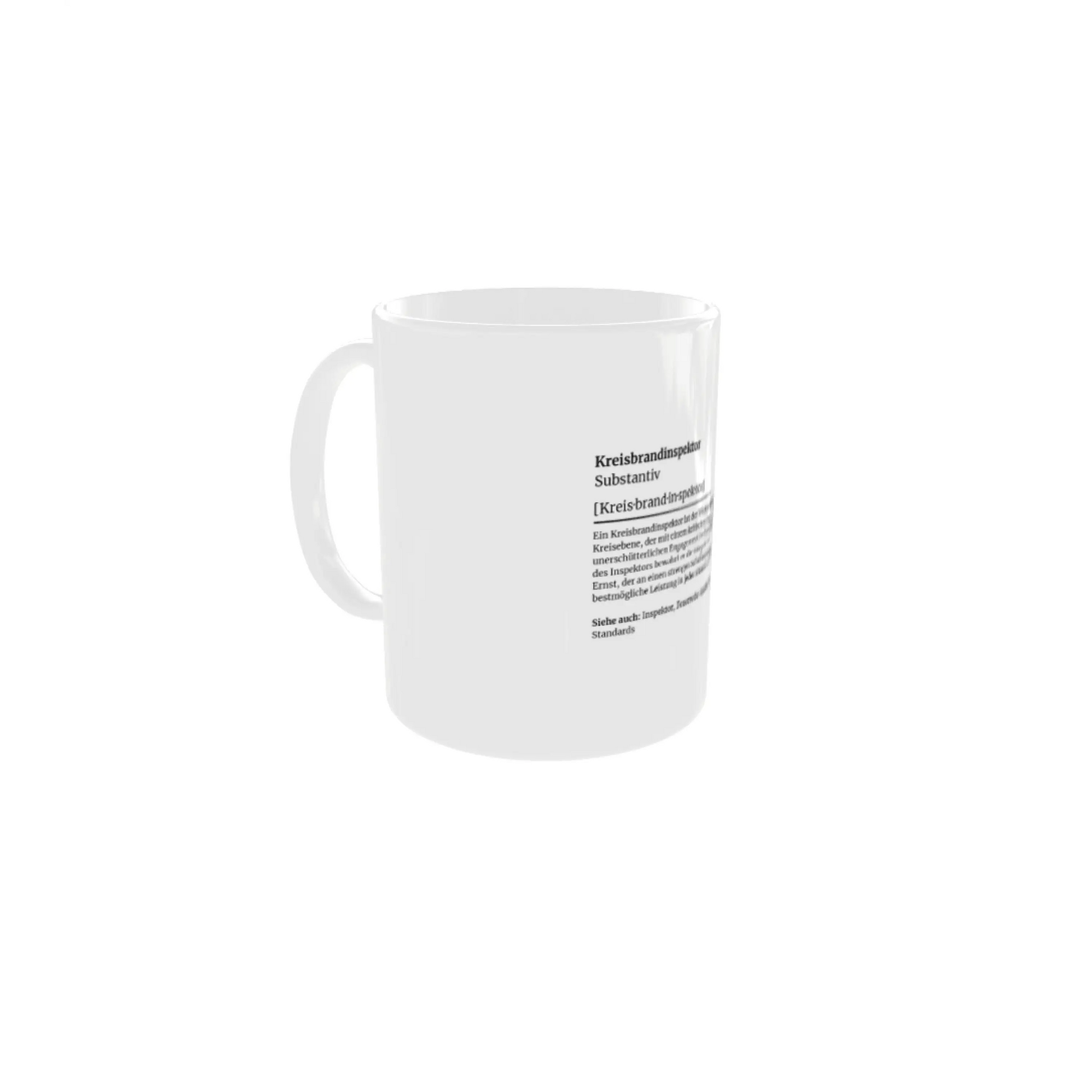 Fireandkisses feuerwehr-tasse „definition kreisbrandinspektor“ - tasse feuerwehr-tasse „definition