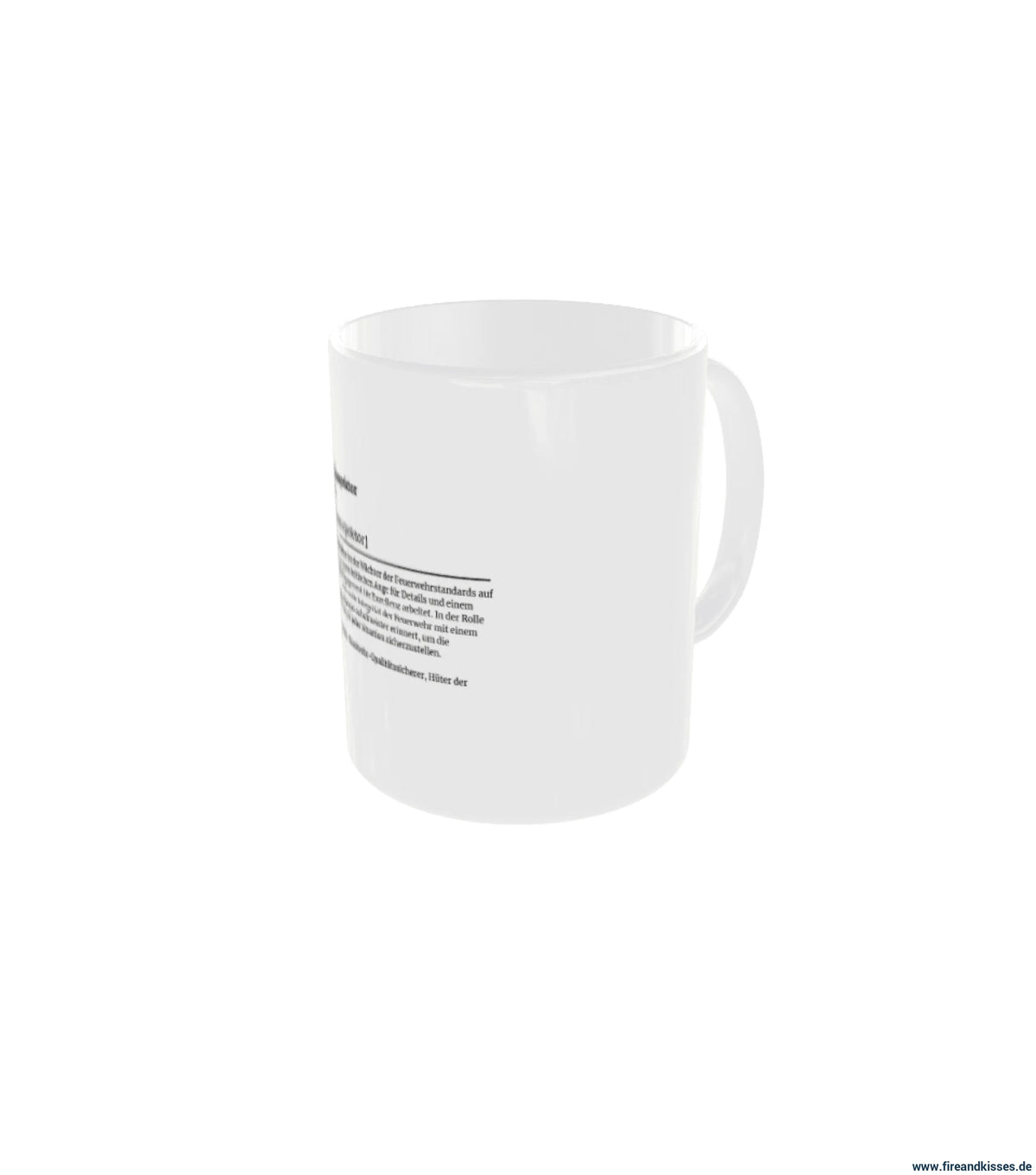 Fireandkisses feuerwehr-tasse „definition kreisbrandinspektor“ - tasse feuerwehr-tasse „definition