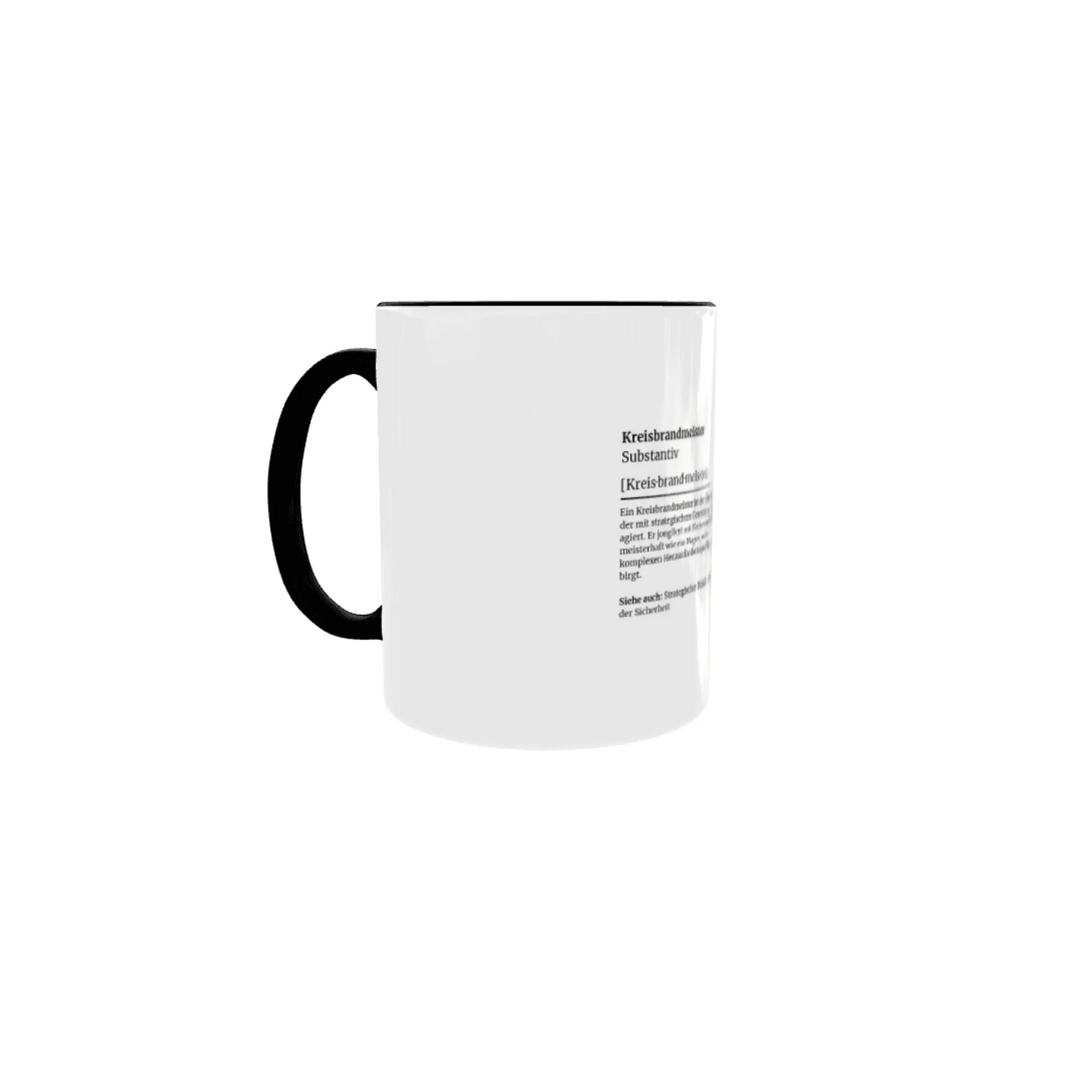 Fireandkisses feuerwehr-tasse „definition kreisbrandmeister“ - tasse feuerwehr-tasse „definition