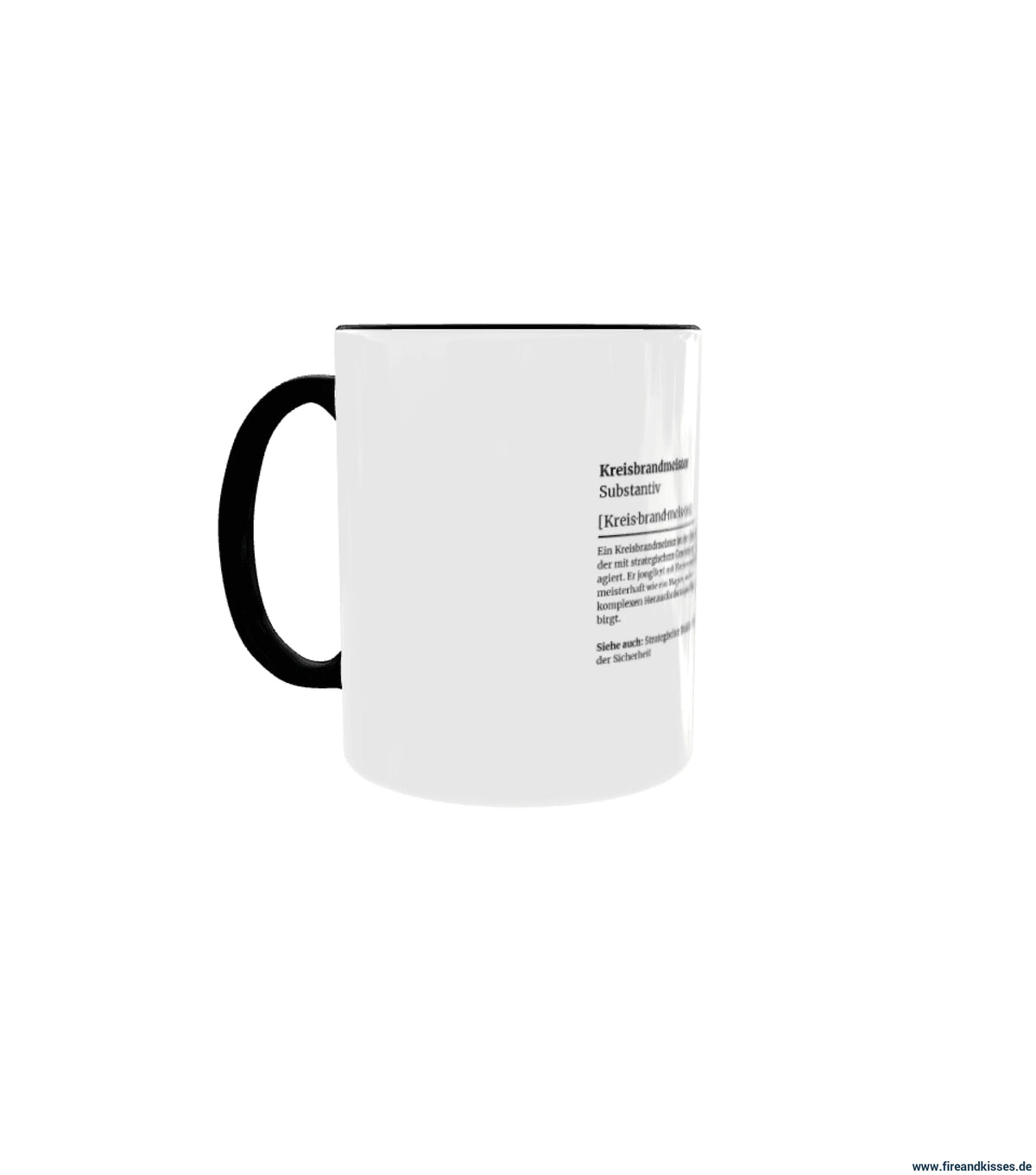 Fireandkisses feuerwehr-tasse „definition kreisbrandmeister“ - tasse feuerwehr-tasse „definition