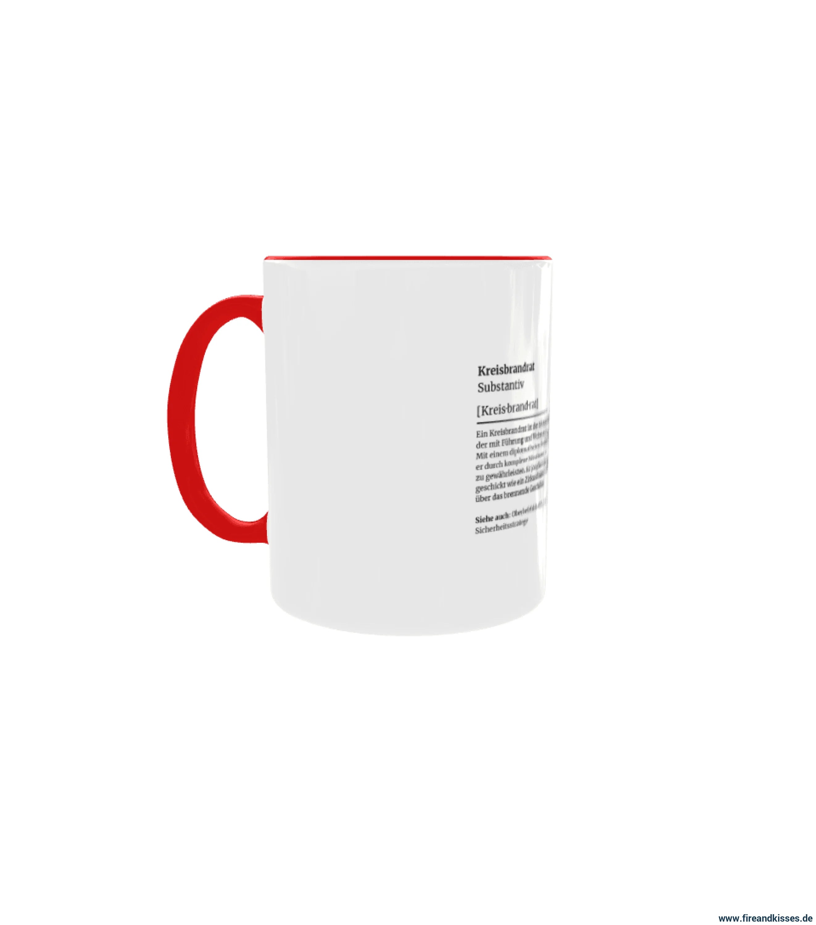 Fireandkisses feuerwehr-tasse „definition kreisbrandrat“ - tasse feuerwehr-tasse „definition