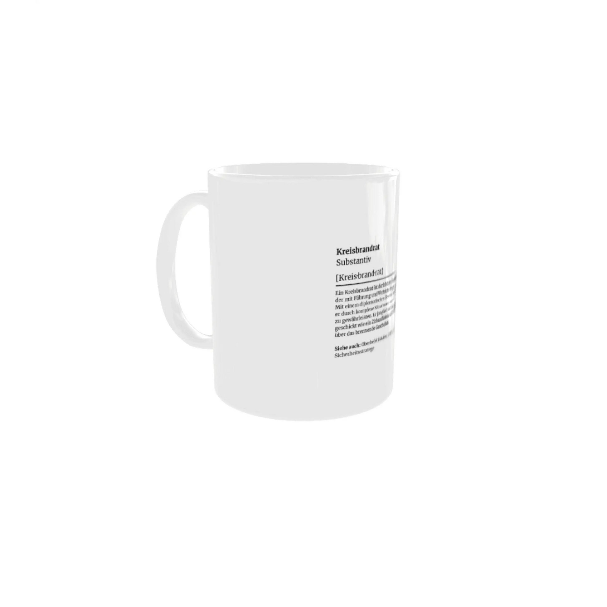 Fireandkisses feuerwehr-tasse „definition kreisbrandrat“ - tasse feuerwehr-tasse „definition