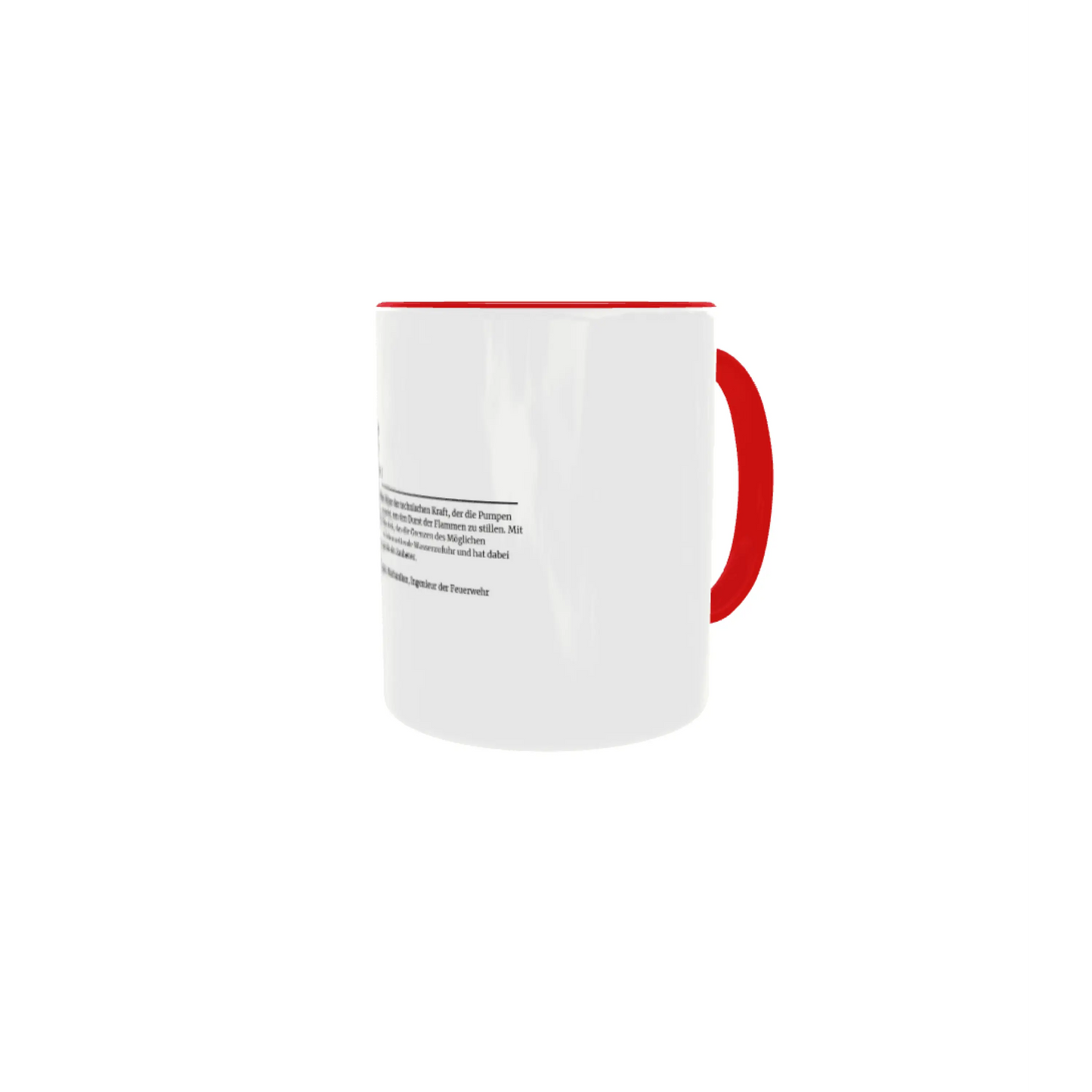 Fireandkisses feuerwehr-tasse „definition maschinist“ - tasse feuerwehr-tasse „definition maschinist“