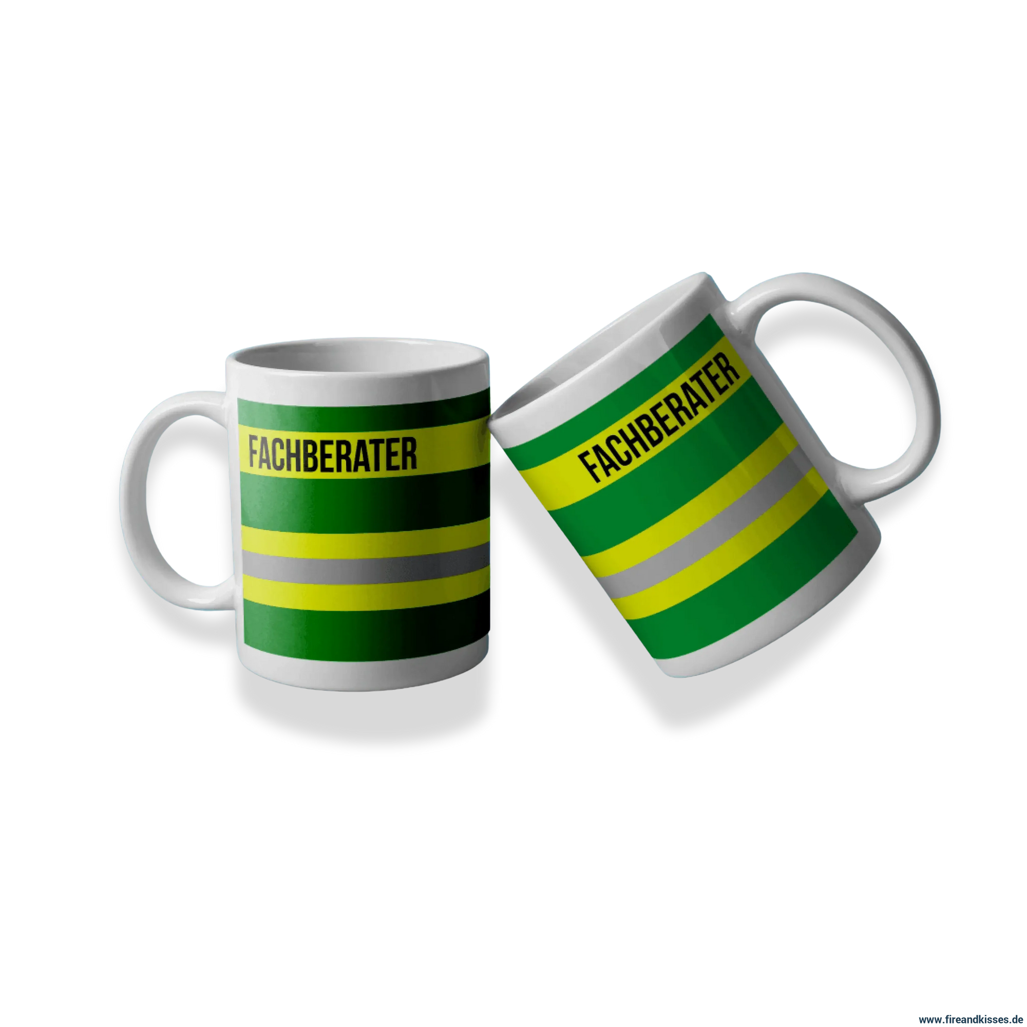 Fireandkisses feuerwehr-tasse „fachberater“ - tasse fachberater | keramik 0,3l spülmaschinenfest