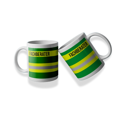 Fireandkisses feuerwehr-tasse „fachberater“ - tasse fachberater | keramik 0,3l spülmaschinenfest