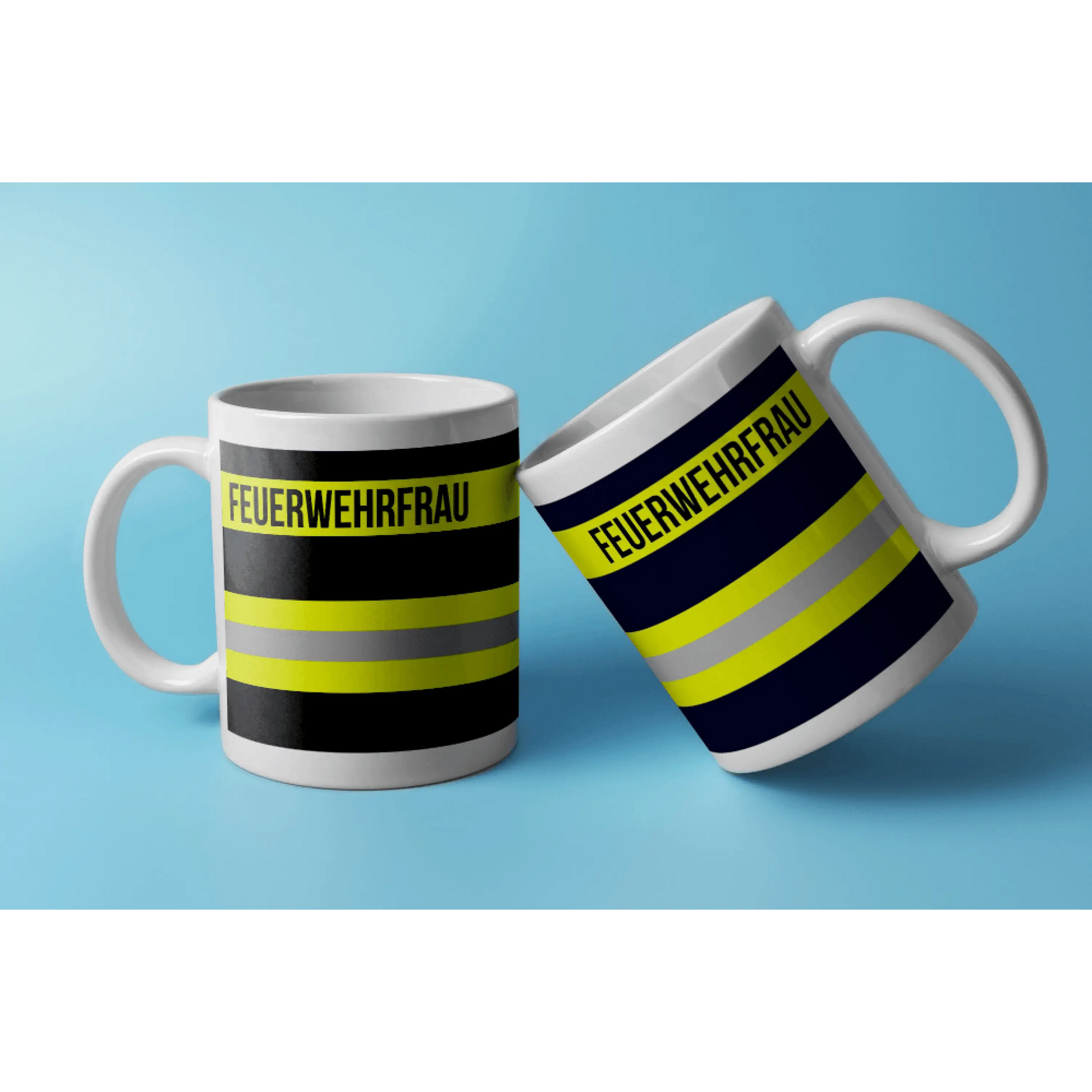 Fireandkisses feuerwehr-tasse „feuerwehrfrau“ - weiß - tasse feuerwehr-tasse „feuerwehrfrau“