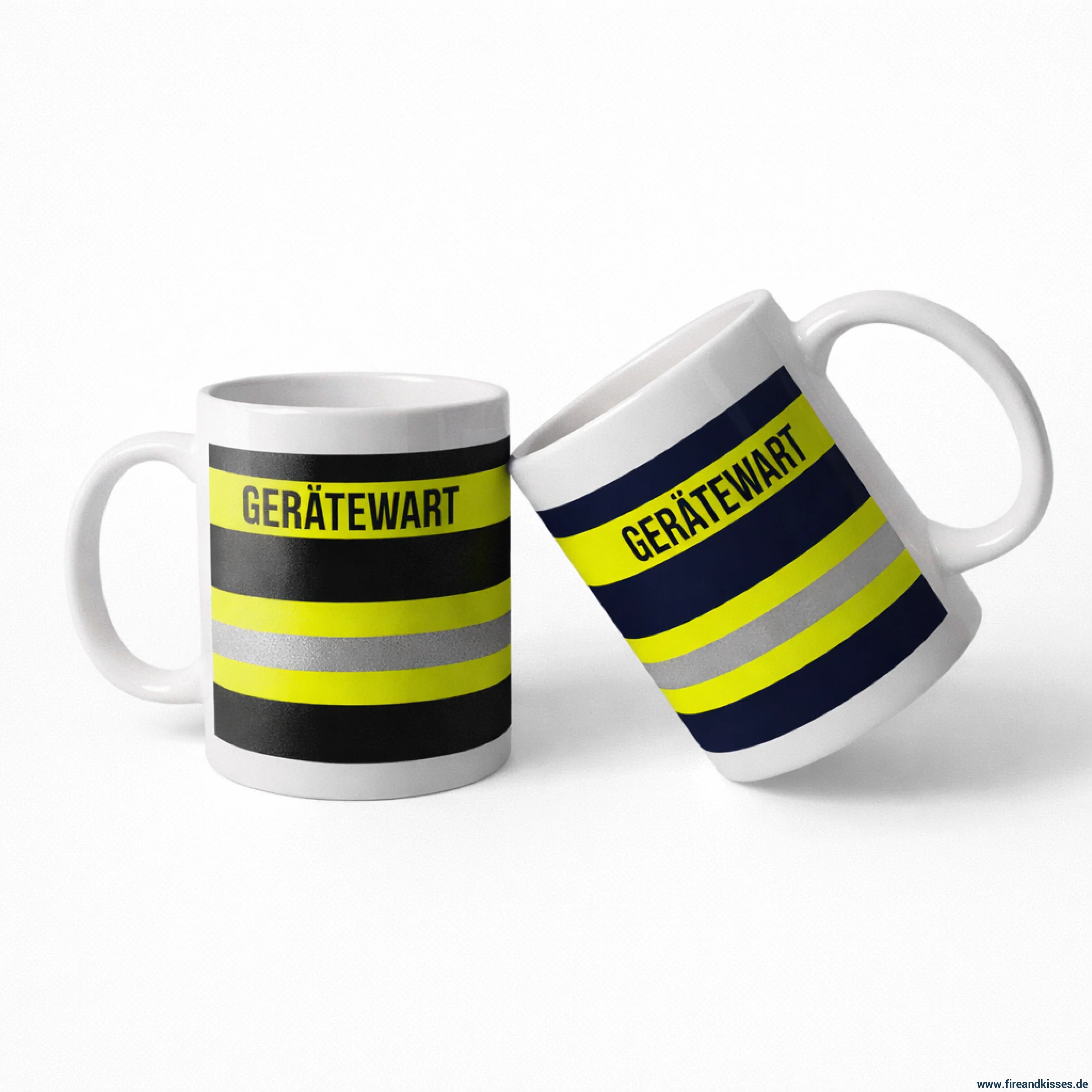 Fireandkisses feuerwehr-tasse „gerätewart“ - tasse gerätewart | keramik 0,3l spülmaschinenfest