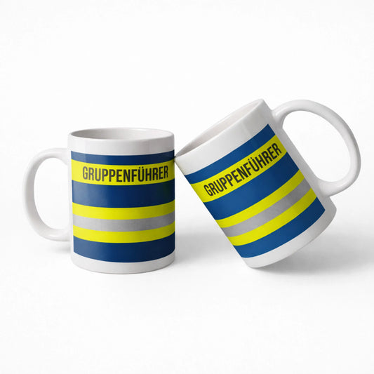 Fireandkisses feuerwehr-tasse „gruppenführer“ - tasse feuerwehr-tasse „gruppenführer“