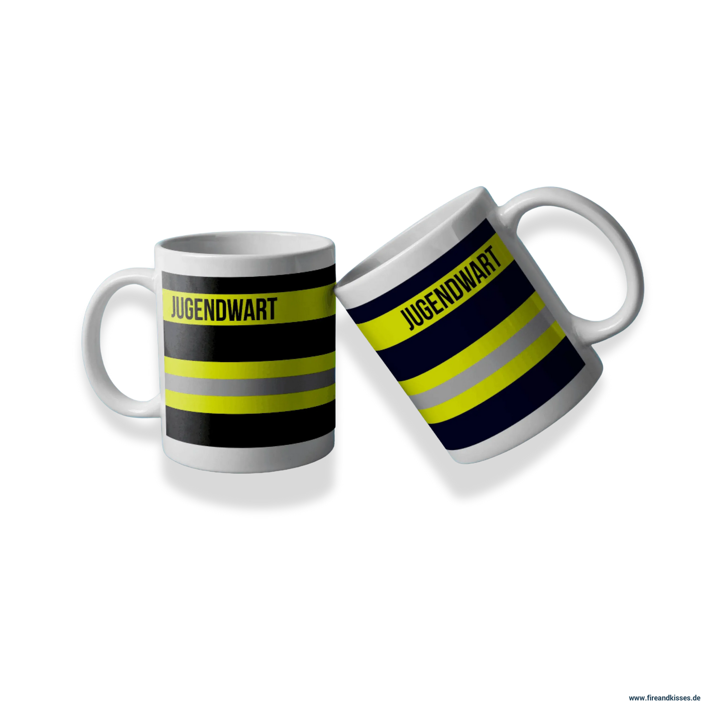 Fireandkisses feuerwehr-tasse „jugendwart“ - tasse jugendwart | keramik 0,3l spülmaschinenfest