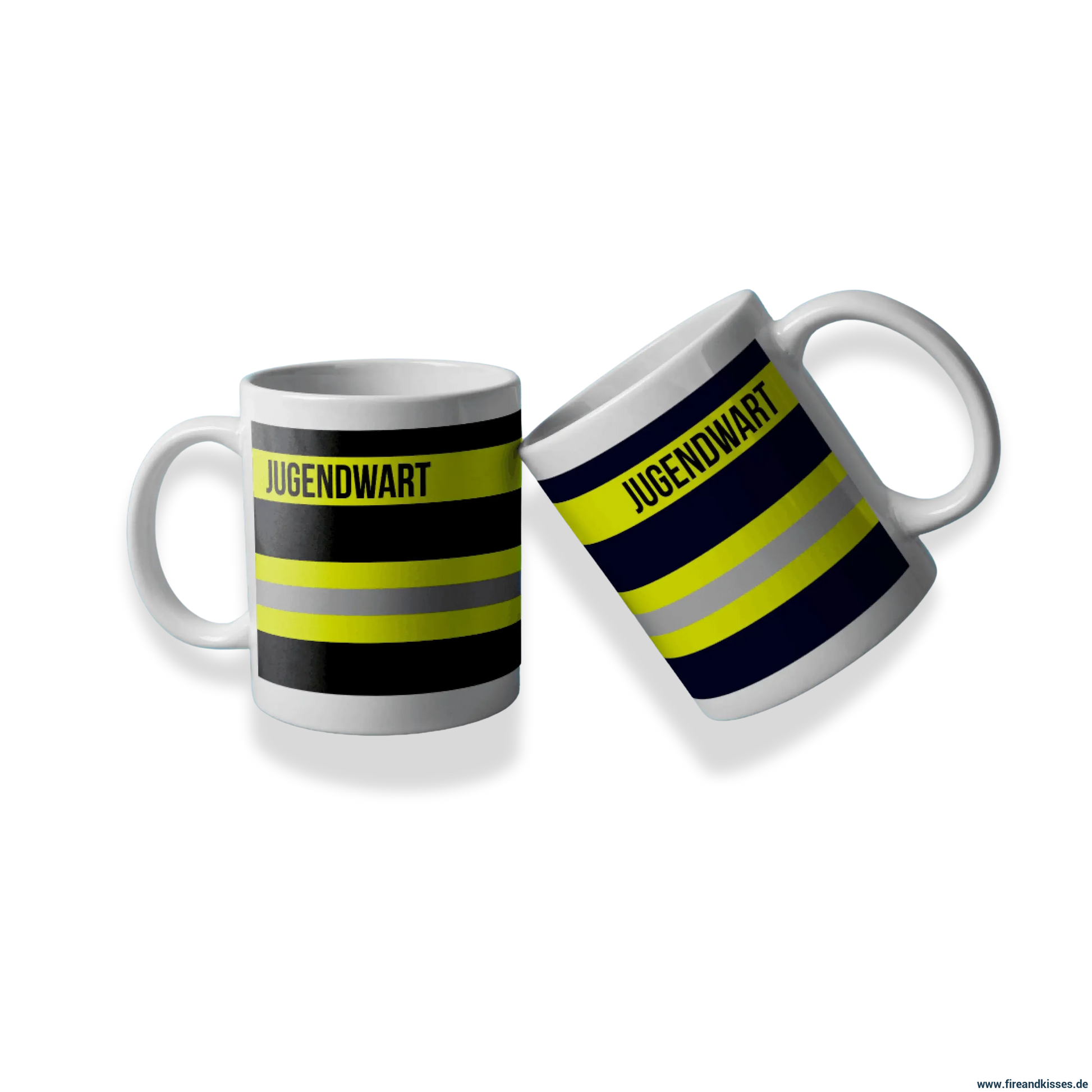 Fireandkisses feuerwehr-tasse „jugendwart“ - tasse jugendwart | keramik 0,3l spülmaschinenfest