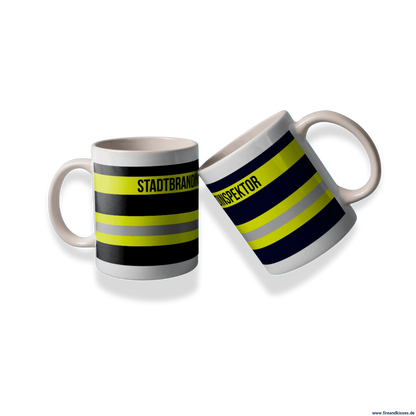 Fireandkisses feuerwehr-tasse „stadtbrandinspektor“ - tasse feuerwehr-tasse „stadtbrandinspektor“
