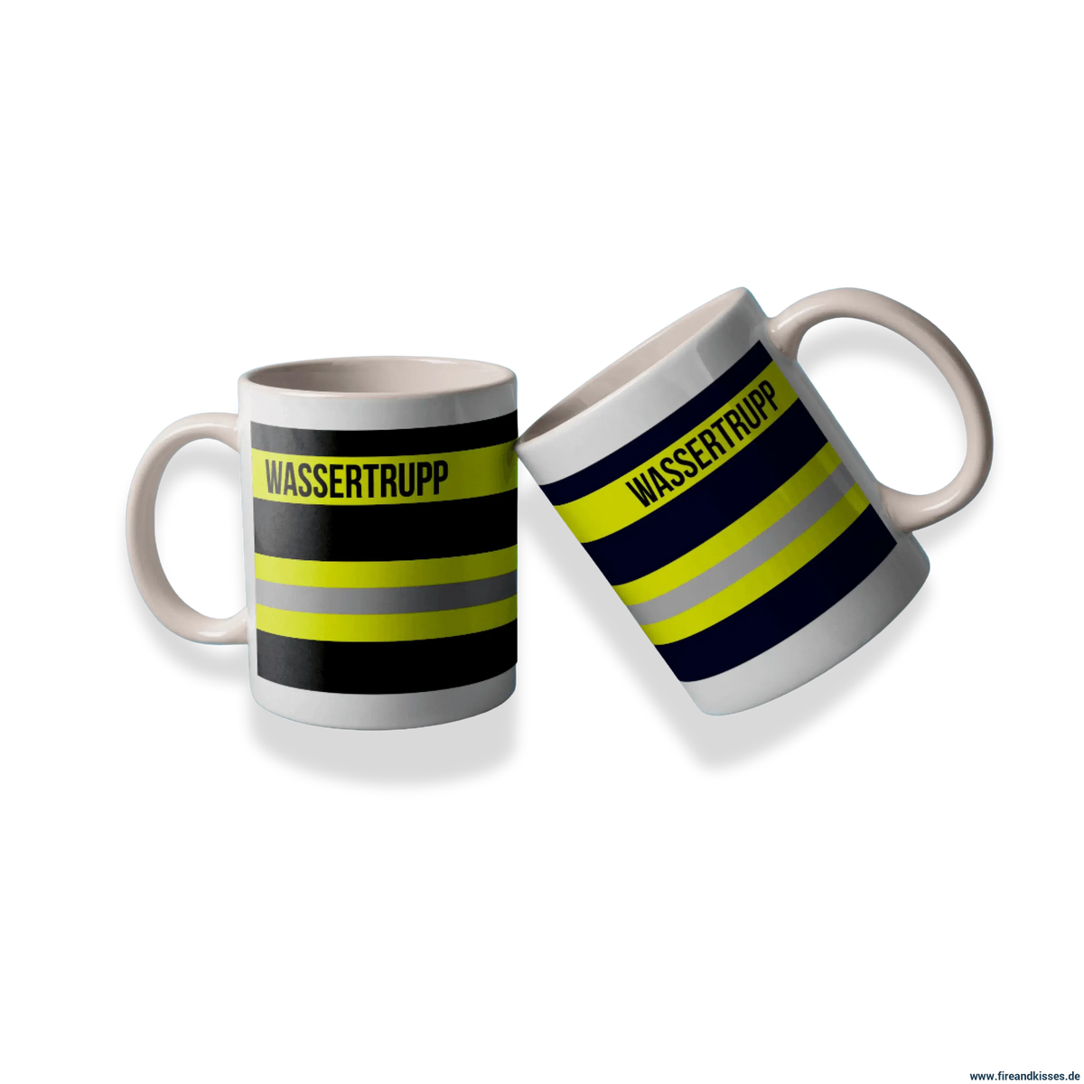 Fireandkisses feuerwehr-tasse „wassertrupp“ - tasse feuerwehr-tasse „wassertrupp“