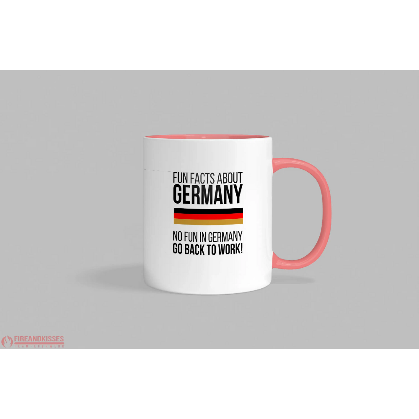 Fireandkisses fun-tasse „fun facts about germany“ - rosa henkel & rand - tasse fun-tasse „fun facts germany“
