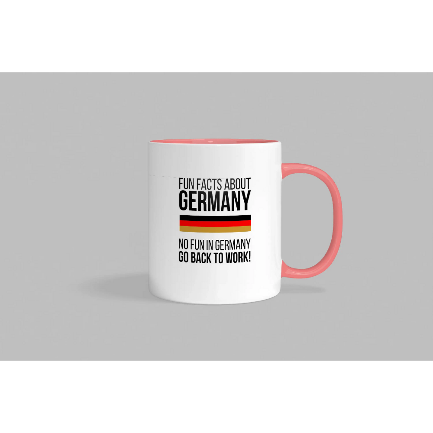 Fireandkisses fun-tasse „fun facts about germany“ - rosa henkel & rand - tasse fun-tasse „fun facts germany“