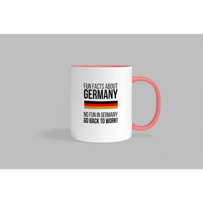 Fireandkisses fun-tasse „fun facts about germany“ - rosa henkel & rand - tasse fun-tasse „fun facts germany“