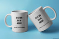 Fireandkisses fun-tasse „jetzt bin ich im arsch! “ - weiß - tasse fun-tasse „jetzt arsch! “