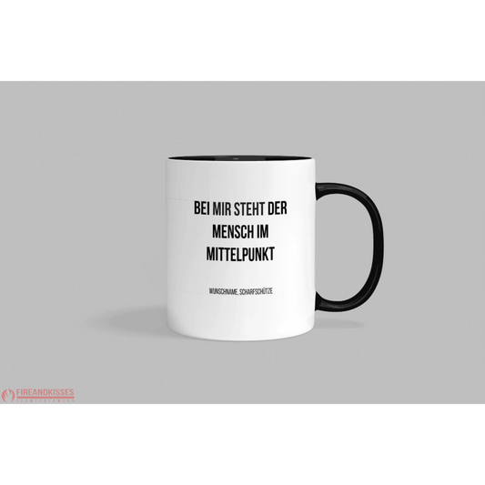 Fireandkisses Fun-Tasse ’Scharfschütze’ - Schwarz - Tasse