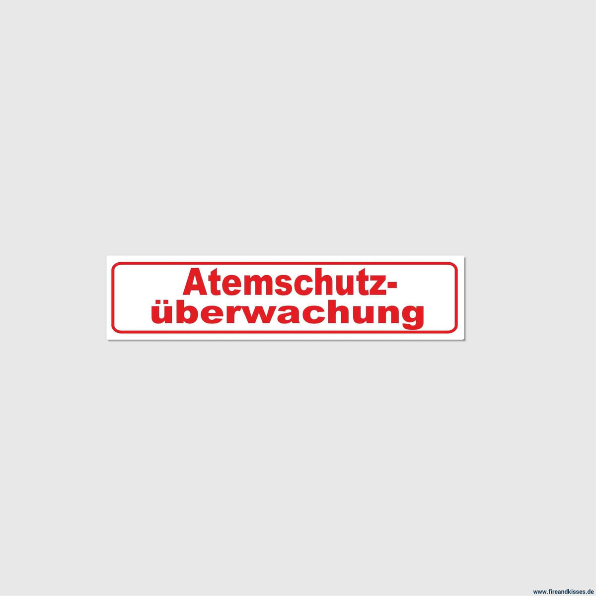 Fireandkisses magnetschild atemschutzüberwachung - magnetschild atemschutzüberwachung