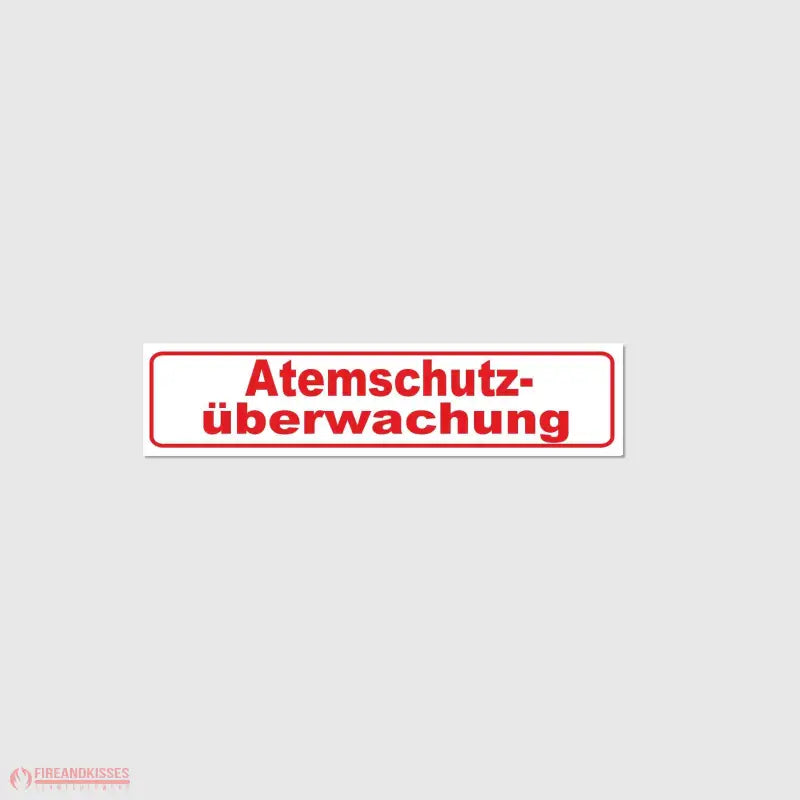 Fireandkisses Magnetschild Atemschutzüberwachung - Fireandkisses