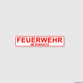 Fireandkisses magnetschild feuerwehr im einsatz - magnetschild feuerwehr einsatz