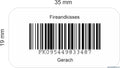 Fireandkisses pet-polyesteretiketten 35 × 19 mm – weiß stark haftend - pet-polyesteretiketten weiß