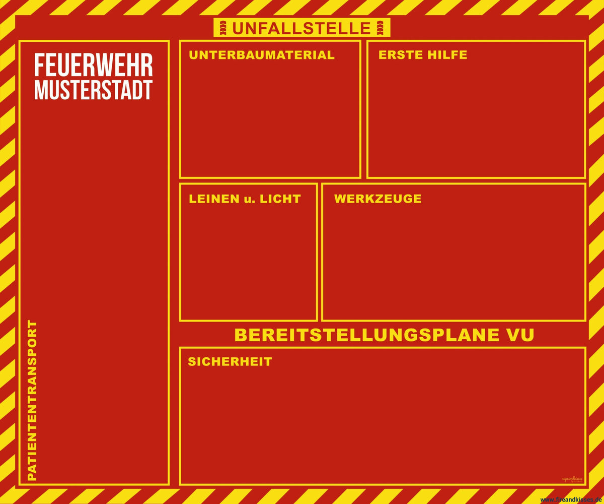 Fireandkisses standard thl bereitstellungsplane ’basic 1’’ - standard thl bereitstellungsplane ’basic