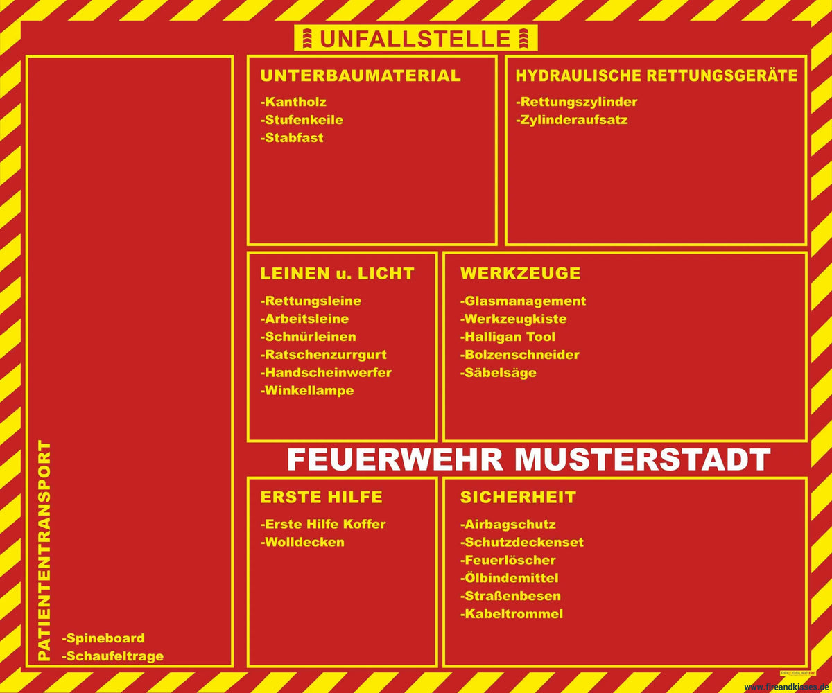 Fireandkisses standard thl bereitstellungsplane ’gerach’ - standard thl bereitstellungsplane