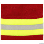 Heldensocken rot/gelb-silber-gelb – feuerwehrsocken für helden | fireandkisses.de - rot/gelb-silber-gelb feuerwehrsocken