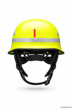 Helmaufkleber feuerwehr helmkennzeichnung reflexrot bayern kommandant - aufkleber | stmi-empfehlung | fireandkisses