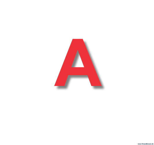 Helmkennzeichnung „atemschutzgeräteträger“ – rotes a - aufkleber atemschutzgeräteträger | feuerwehr | fireandkisses