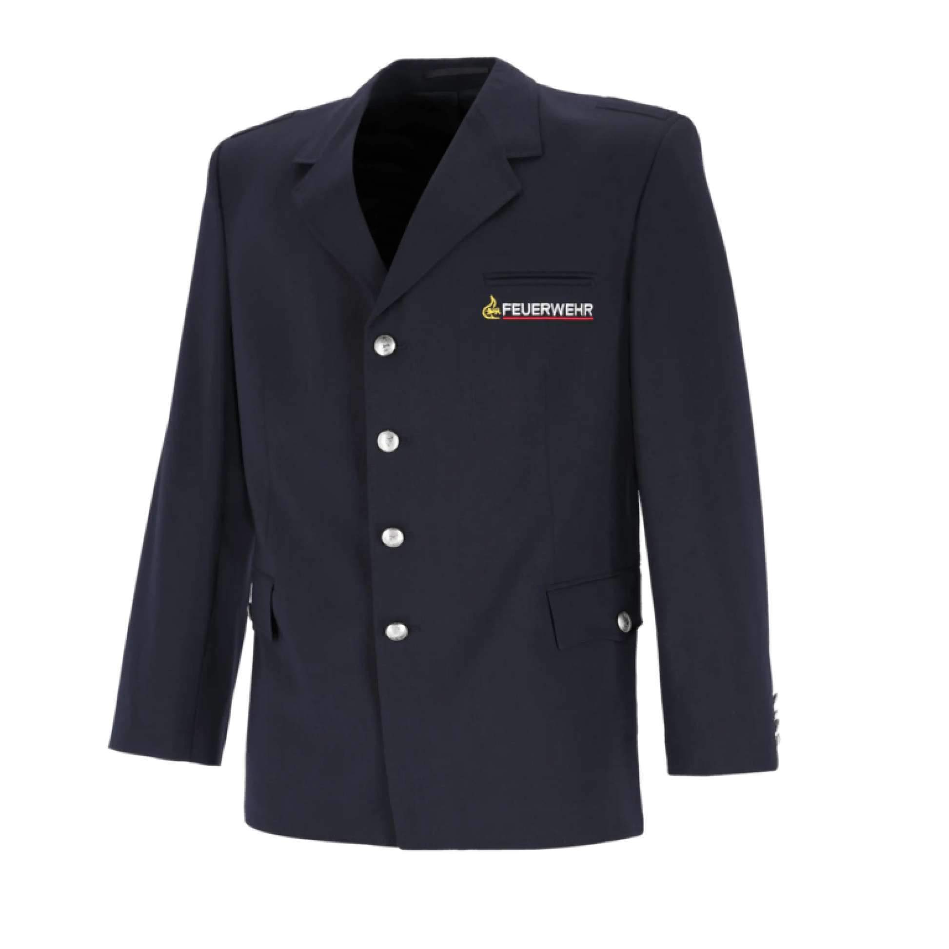 Herren-sakko baden württemberg fresko schwarzblau schlanke-größen 90 - 118 - feuerwehr uniformem.